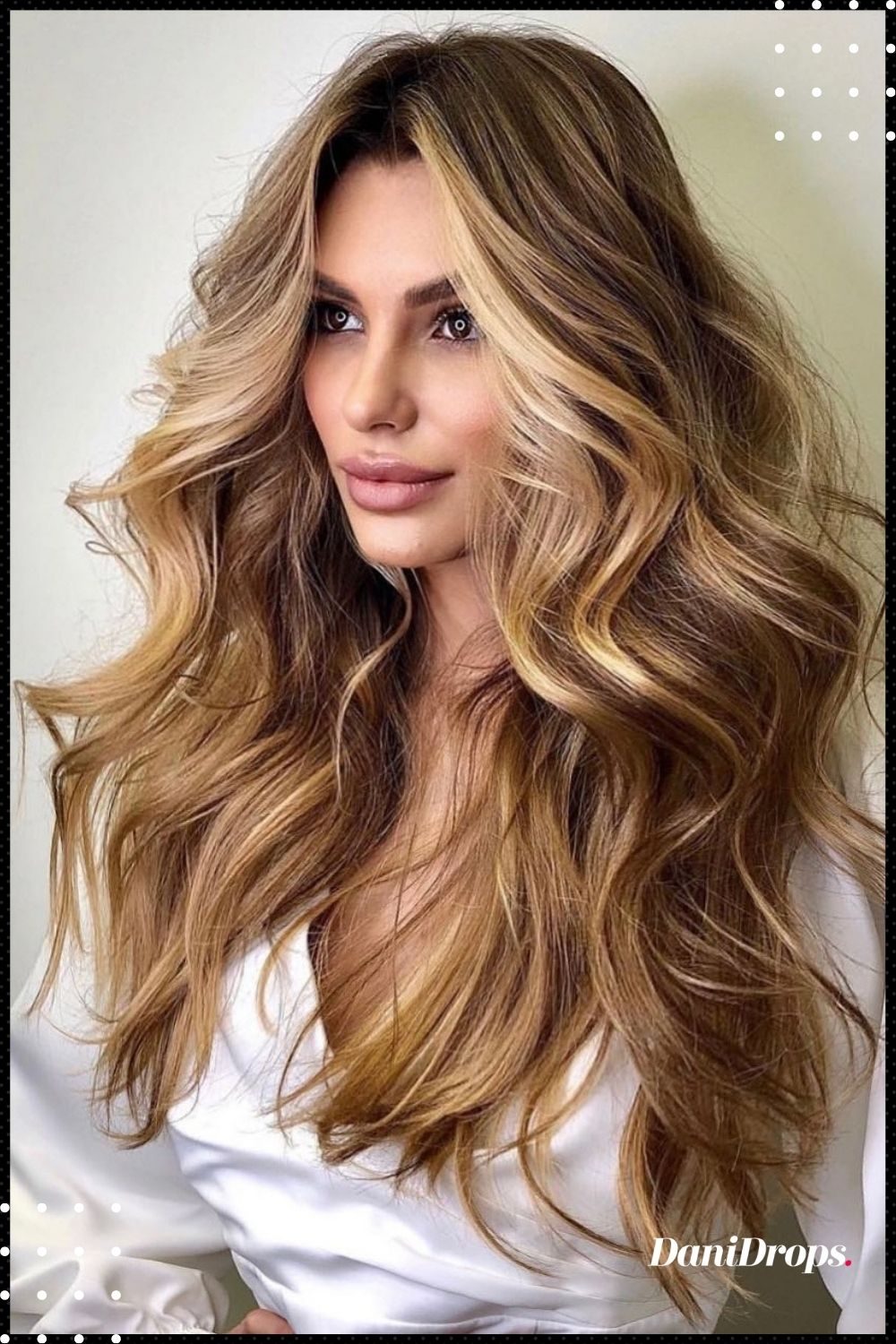 Front View Visual Idea — Lowlights for Blonde Hair