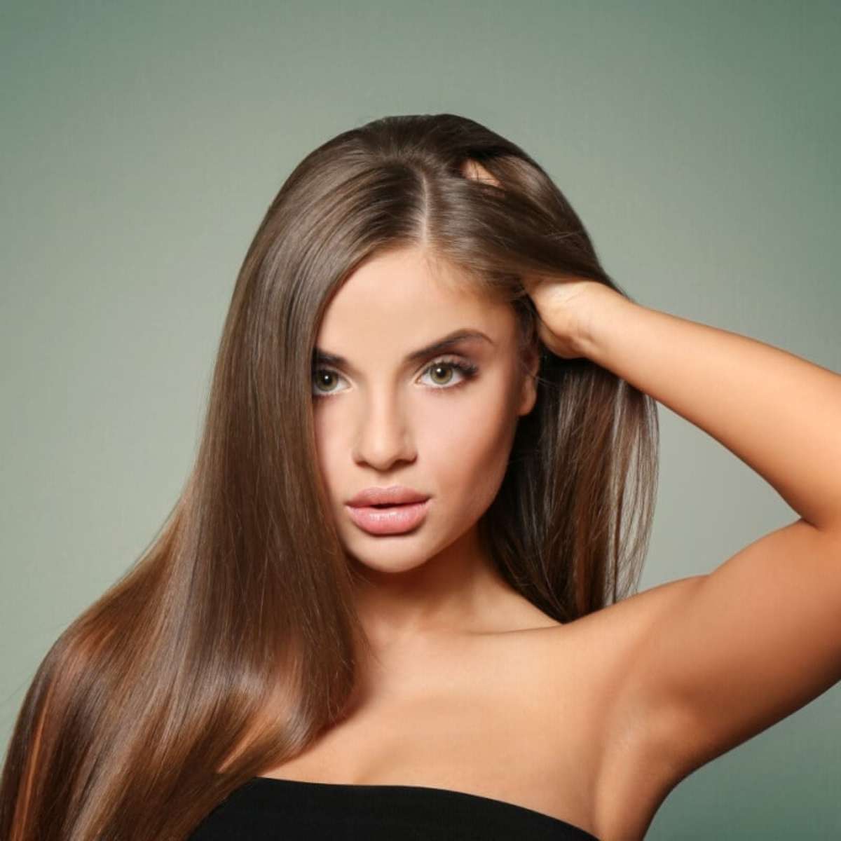 Mid-Back Visual Idea Mid-Back Visual Idea — Winter Brown Hair Colors