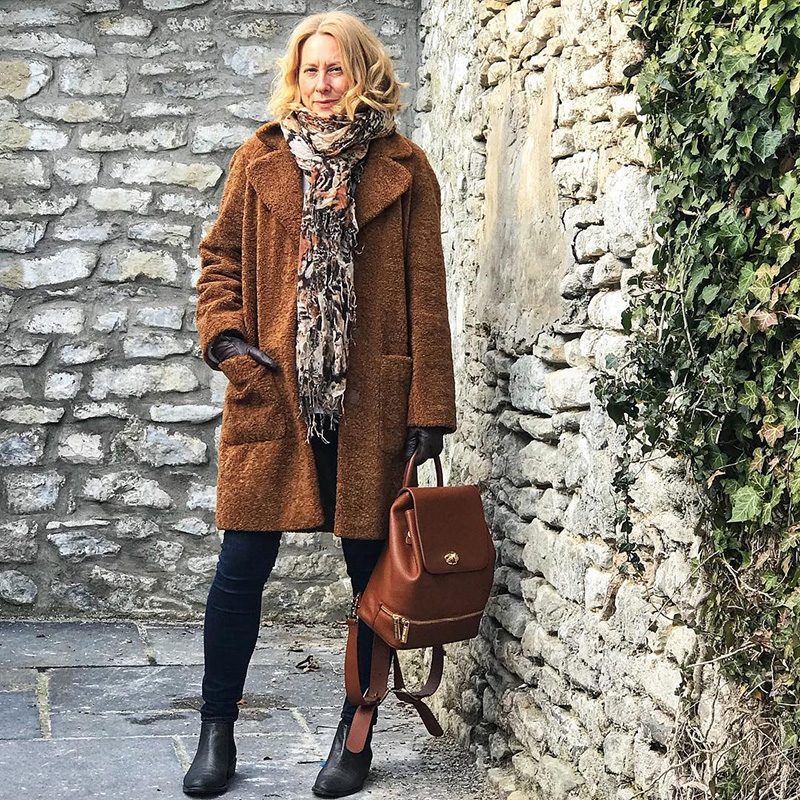 Embrace Texture with a Teddy Coat for Winter Warmth — Winter Outfits for Women Over 50