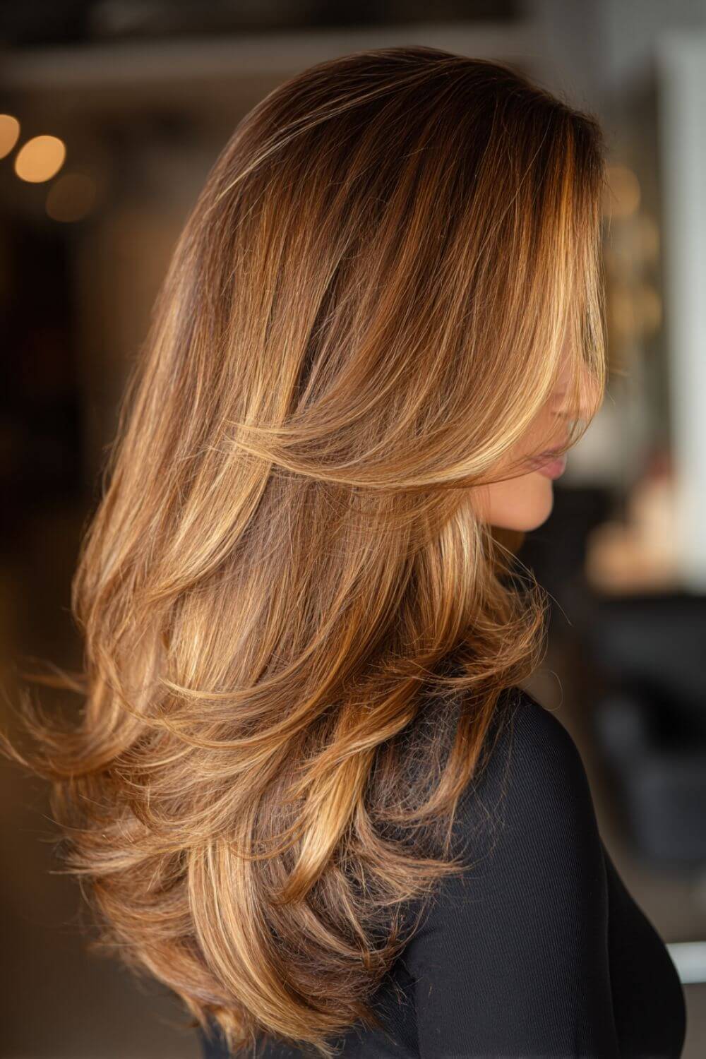 Visual Idea Visual Idea — Winter Balayage