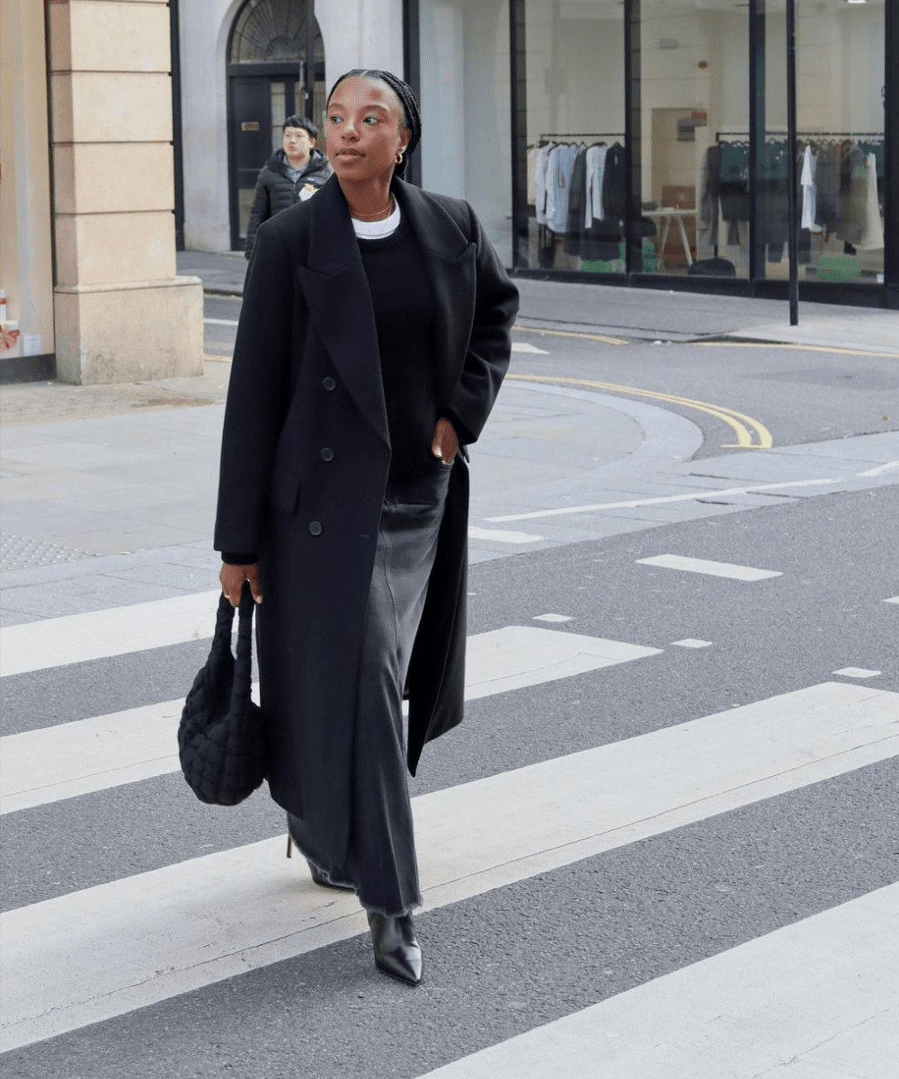 Relaxed Weekend: Brown Suede Car Coat with Sneakers — Car Coat Outfits