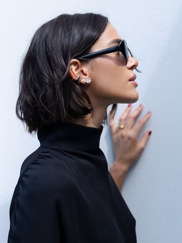 Dark Brown Visual Idea — Winter Haircuts for Oval Faces