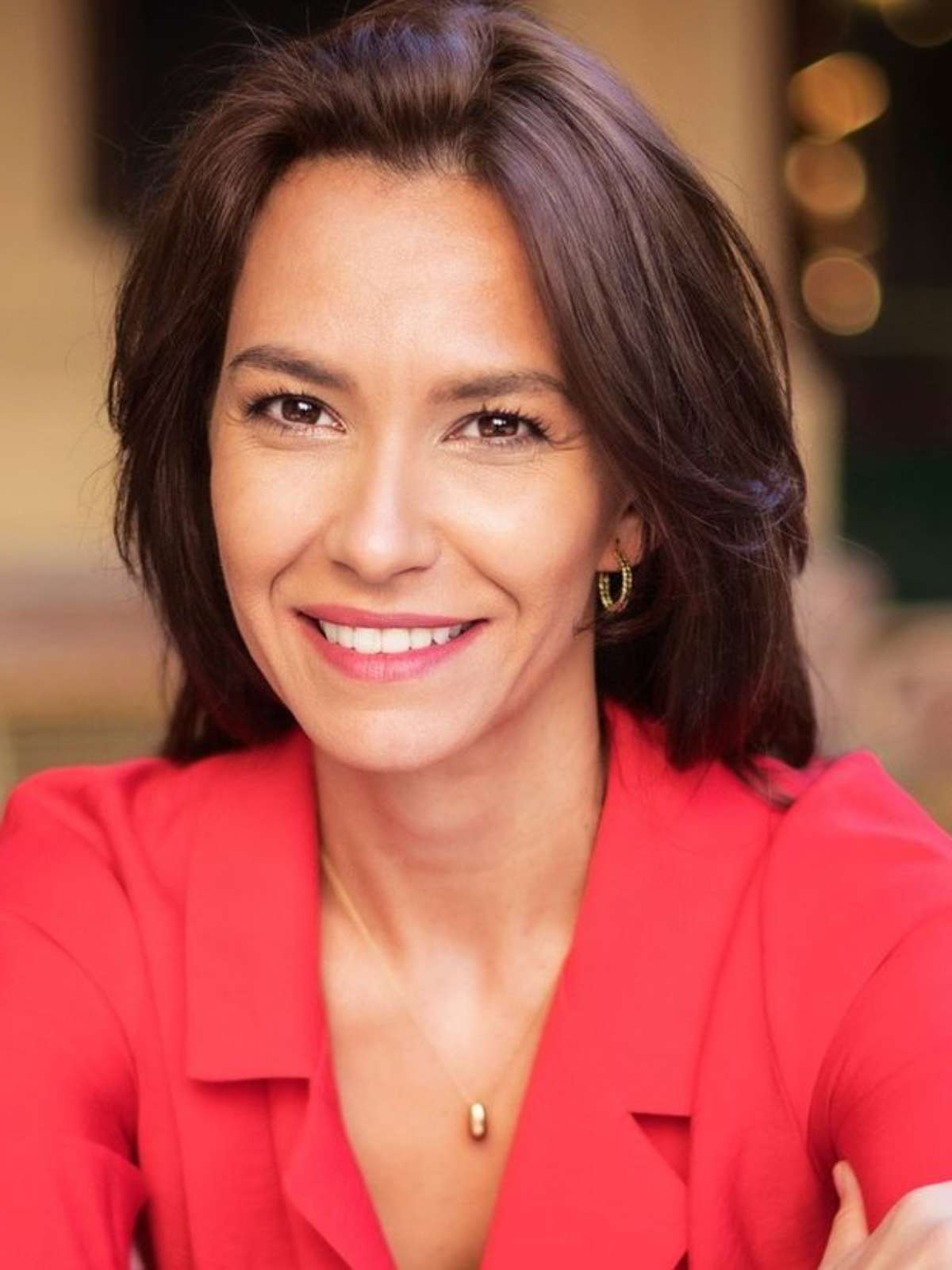 Sleek Dark Brown Chin-Length Bob Sleek Dark Brown Chin-Length Bob — Winter Haircuts for Women Over 50