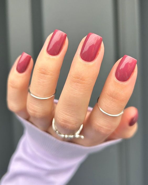 Visible Visual Idea Visible Visual Idea — Short Winter Square Nails