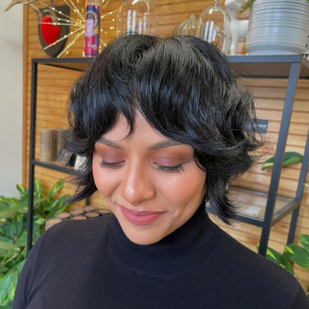 Chin Visual Idea — Winter Haircuts for Women