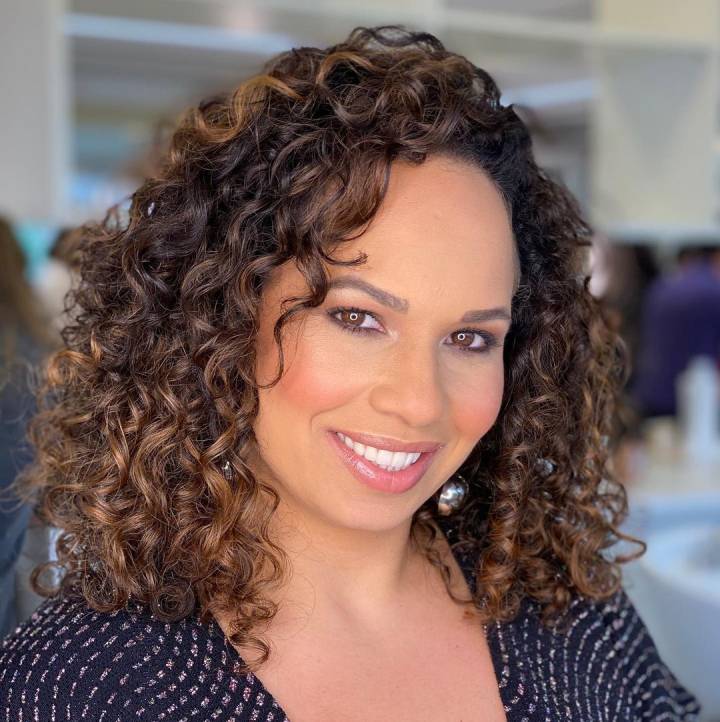 Deep Burgundy Red Visual Idea Deep Burgundy Red Visual Idea — Winter Hair Colors for Curly Hair