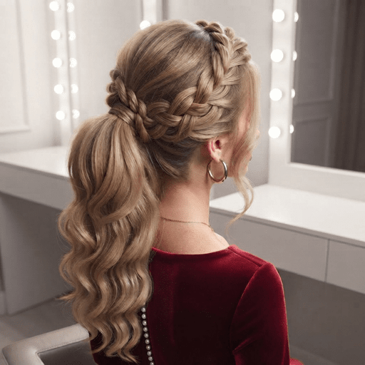 Visual Idea — Winter Formal Hairstyles