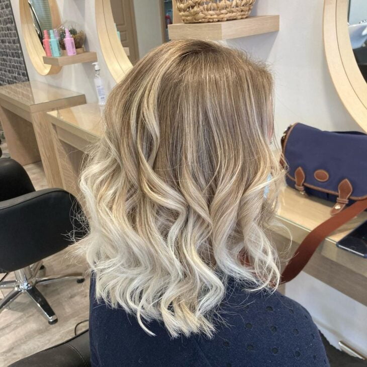 Visual Idea — Blonde to Brunette Hair