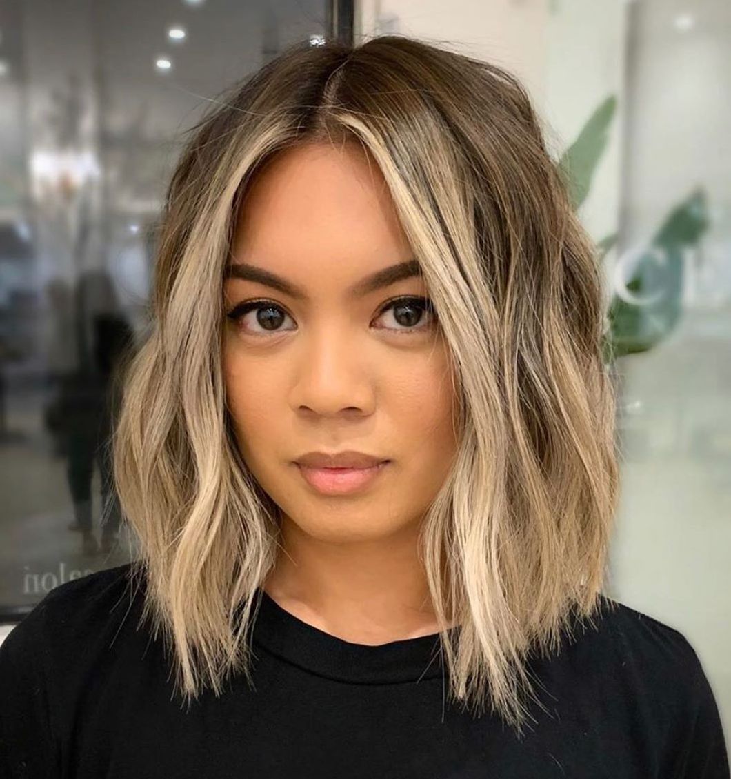 Chin Visual Idea — Winter Ombre Hair