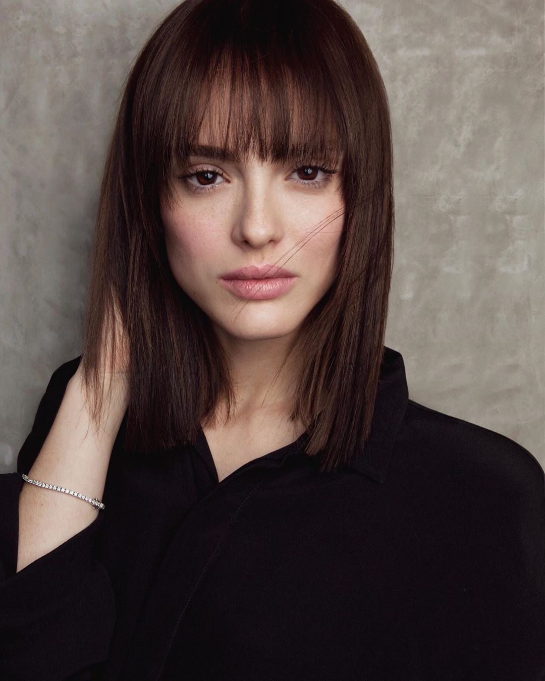 Sharp Bob with Blunt Bangs — Winter Haircuts with Bangs