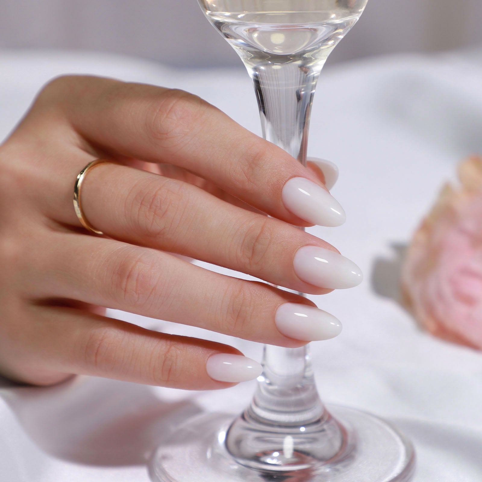 Milky White Visual Idea Milky White Visual Idea — Milky White Nails