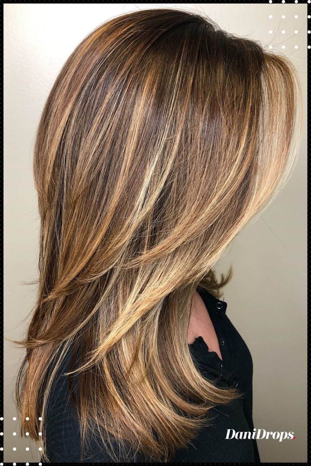 Honey Blonde With Prominent Lowlights Visual Idea — Lowlights for Blonde Hair