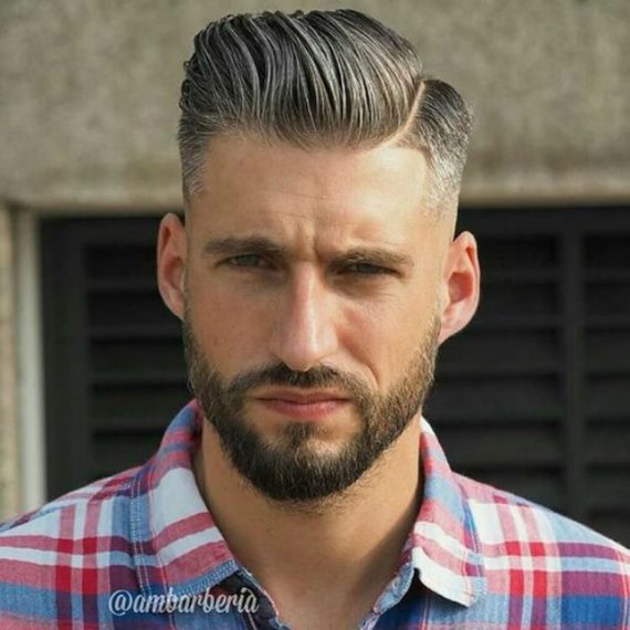 Salt And Pepper Visual Idea Salt And Pepper Visual Idea — Winter Haircuts for Men
