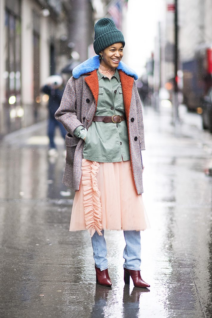 Street Style Casual Outfit Idea — Beanie Outfits