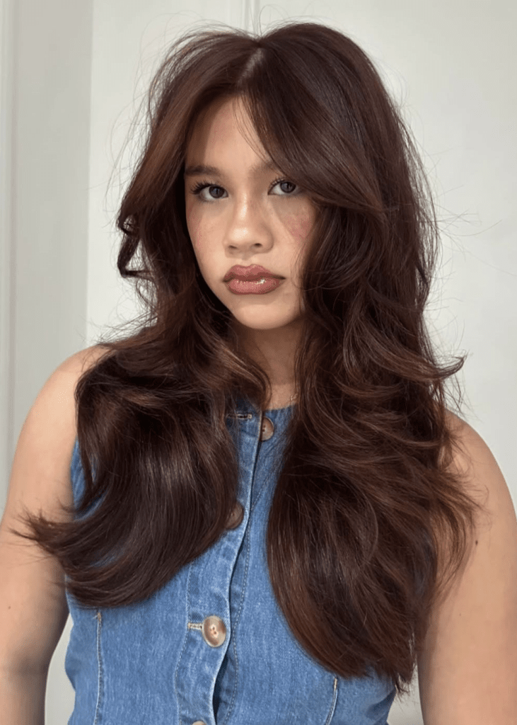 Deep Brown With Subtle Auburn Undertones Visual Idea Deep Brown With Subtle Auburn Undertones Visual Idea — Winter Brown Hair Colors