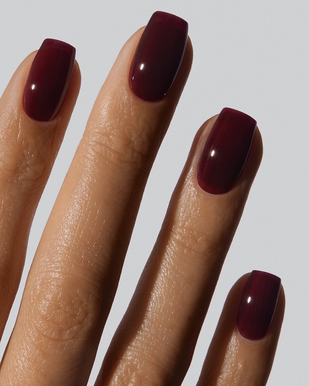 Visual Idea Visual Idea — Short Winter Square Nails