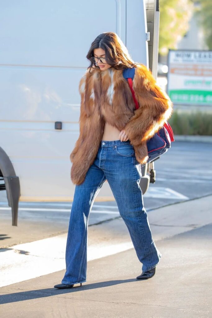 Casual Chic Outfit Idea — Faux Fur Coat Outfits