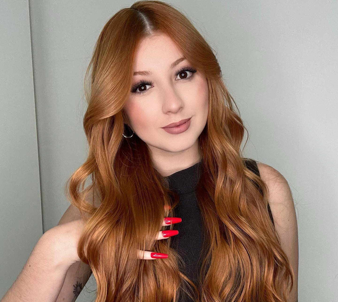 Layers Visual Idea Layers Visual Idea — Winter Auburn Hair Color