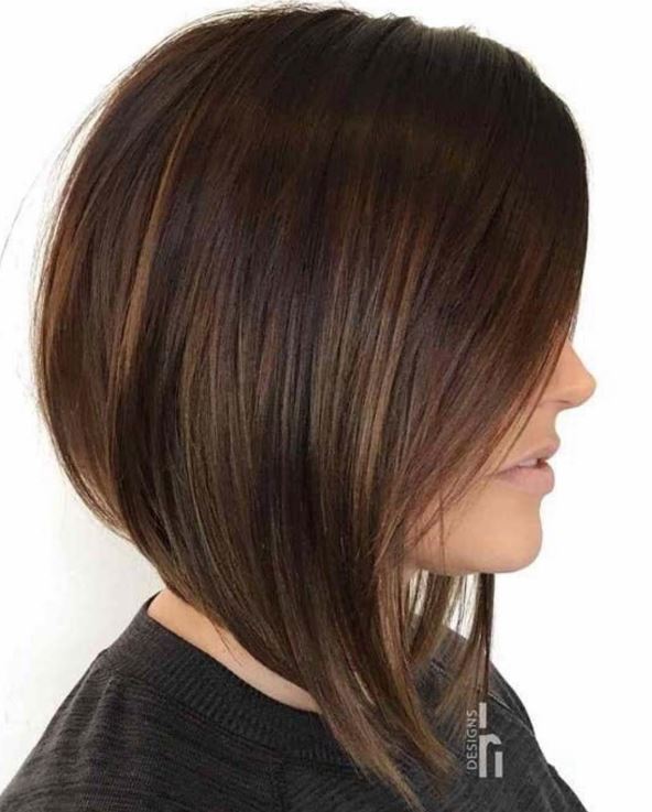 Sleek Inverted Bob — Winter Haircuts for Thick Hair