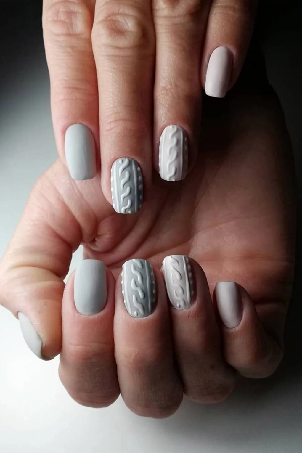 Cable Knit Sweater Texture Design Visual Idea Cable Knit Sweater Texture Design Visual Idea — Winter Nail Designs