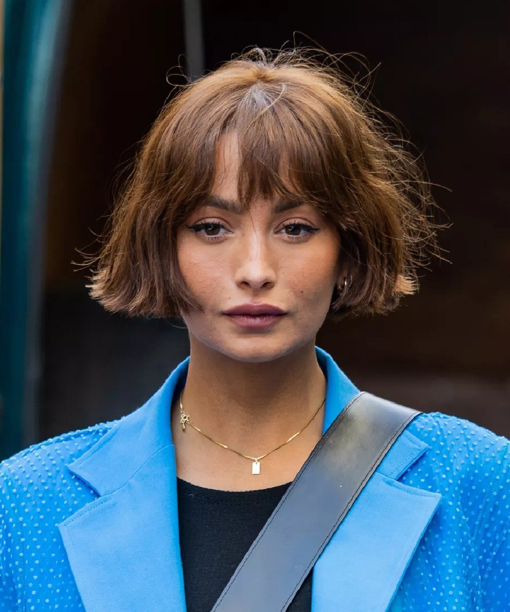 Brown Visual Idea — Short Winter Haircuts