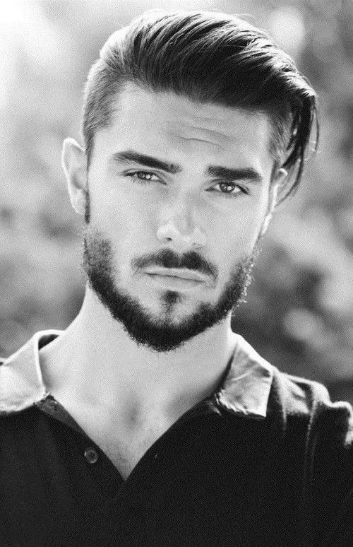 Slicked Back Undercut with Sharp Part Slicked Back Undercut with Sharp Part — Winter Haircuts for Men