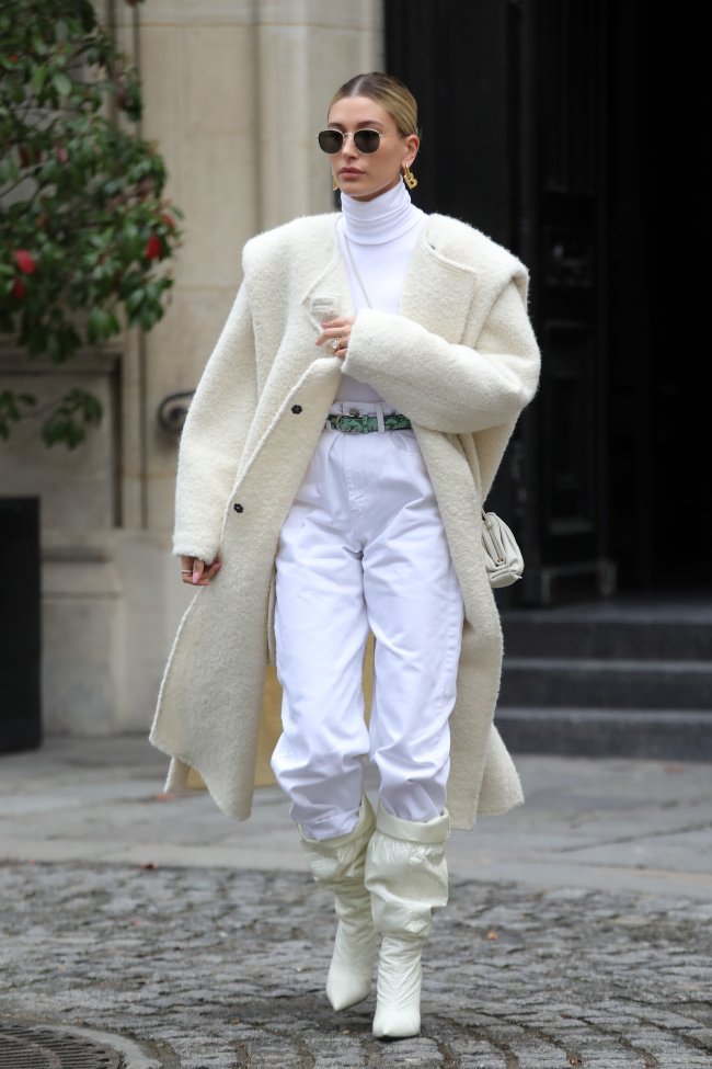 All-White Chic: Cargo Pants and Slouchy Boots — Slouchy Boots Outfits