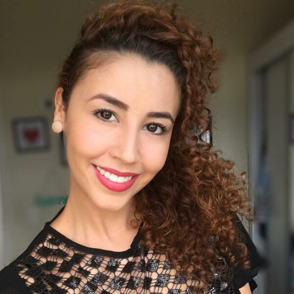 Collarbone Lob With Curls and Updo — Winter Wedding Guest Hairstyles