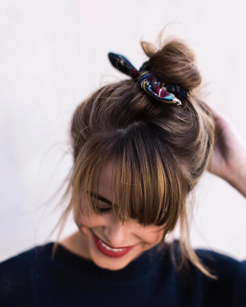 Visual Idea — Winter Haircuts with Bangs