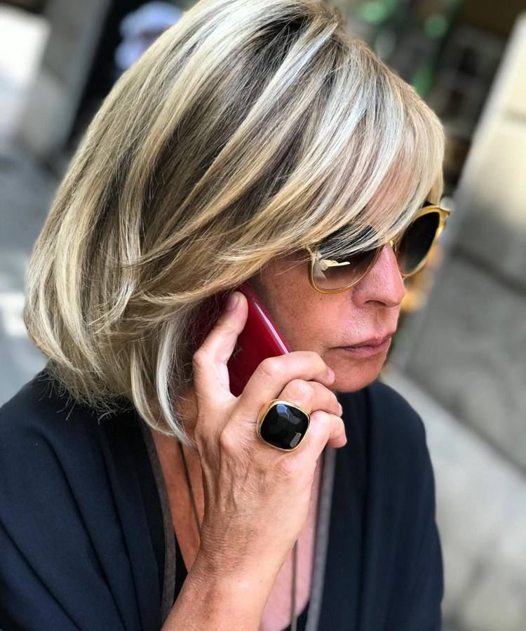 Blonde With Heavy Highlights Visual Idea Blonde With Heavy Highlights Visual Idea — Winter Hairstyles for Women Over 50