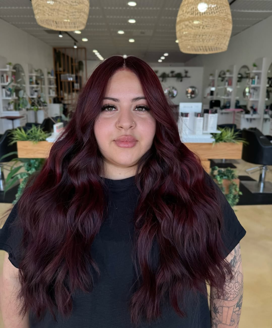 Mid-Back Visual Idea Mid-Back Visual Idea — Winter Hair Colors