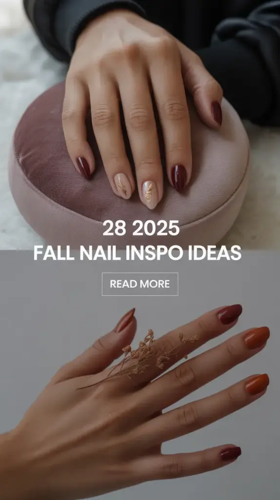 2025 Fall Nail Inspo Ideas: Trendy Almond, Square, French Tip & Short Styles for Autumn