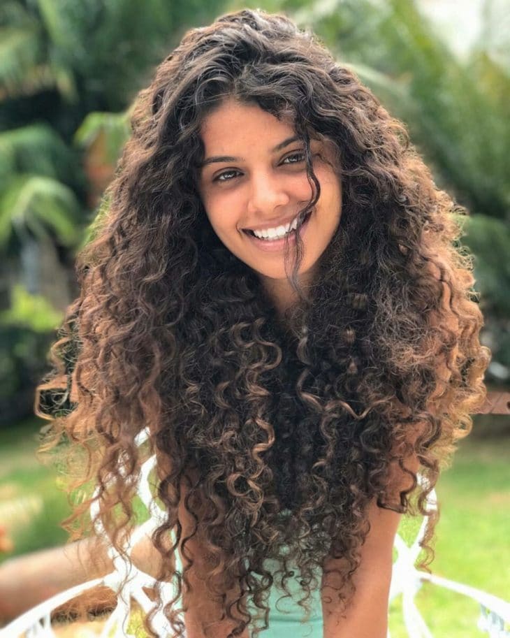 Mid-Back Curly With Long Layers Mid-Back Curly With Long Layers — Winter Hairstyles for Thick Hair