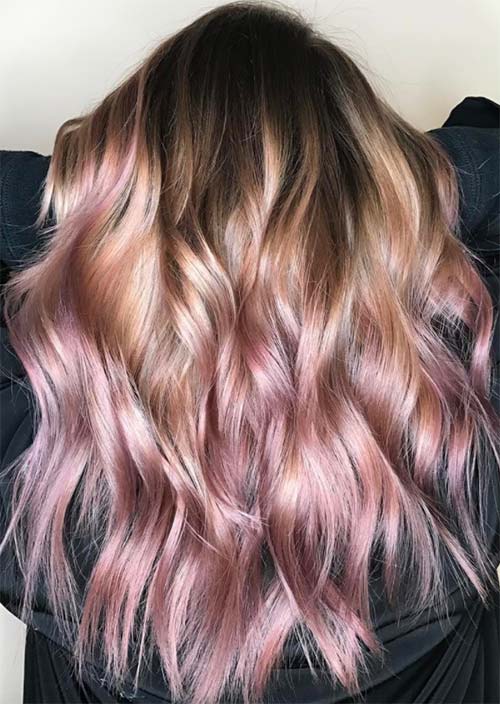 Layers Visual Idea — Winter Ombre Hair