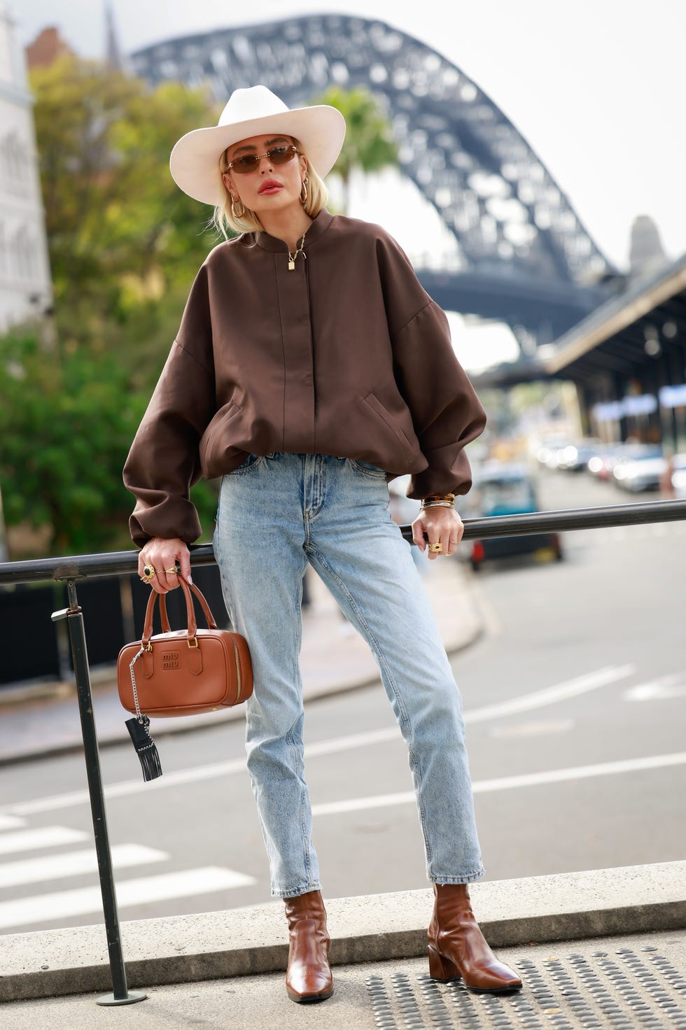 Bomber Jacket Outfit Idea Bomber Jacket Outfit Idea — Chocolate Brown Outfits