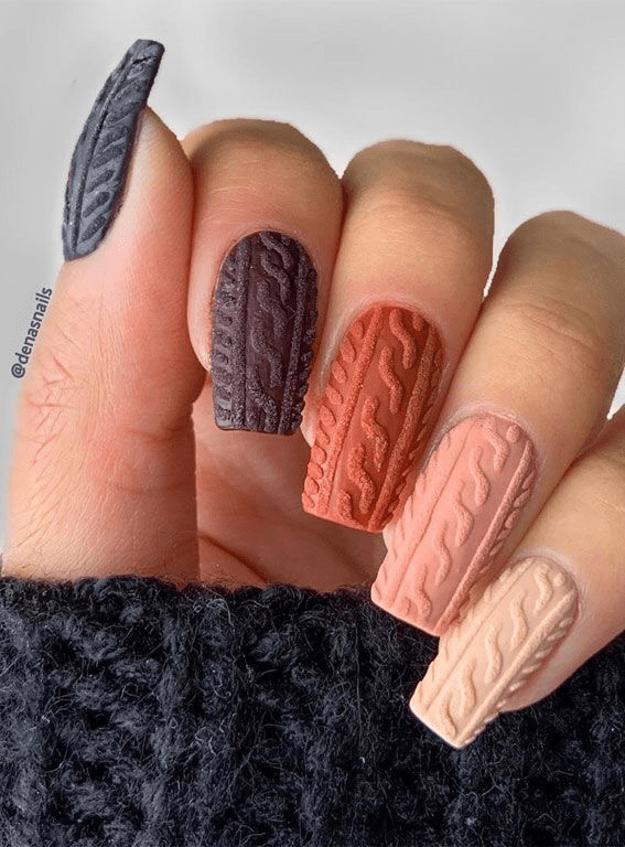 Autumn Winter Visual Idea Autumn Winter Visual Idea — Sweater Nails