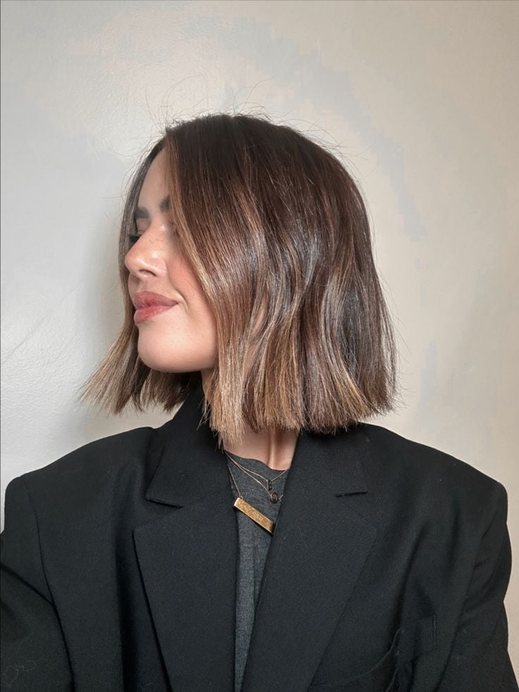 Bob Visual Idea — Winter Lob Haircuts