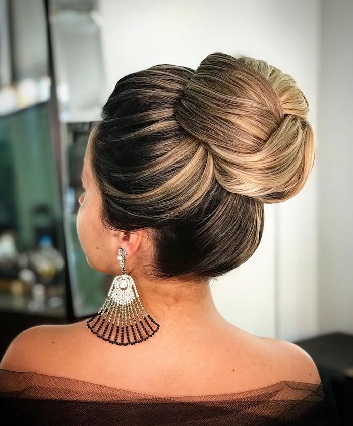 Intricate Braided Updo With Tendrils — Winter Party Hairstyles