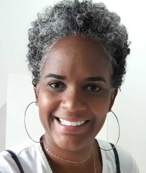 Dynamic Salt and Pepper Blowout Dynamic Salt and Pepper Blowout — Winter Hair Colors for Women Over 60