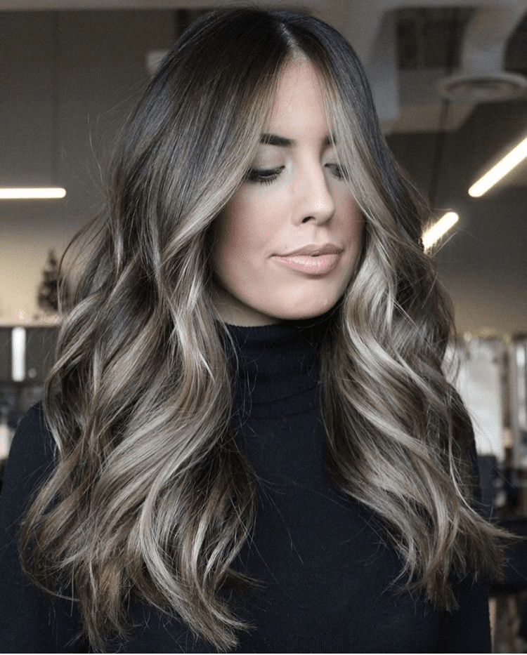 Face-Framing Layers Visual Idea Face-Framing Layers Visual Idea — Winter Hair Colors