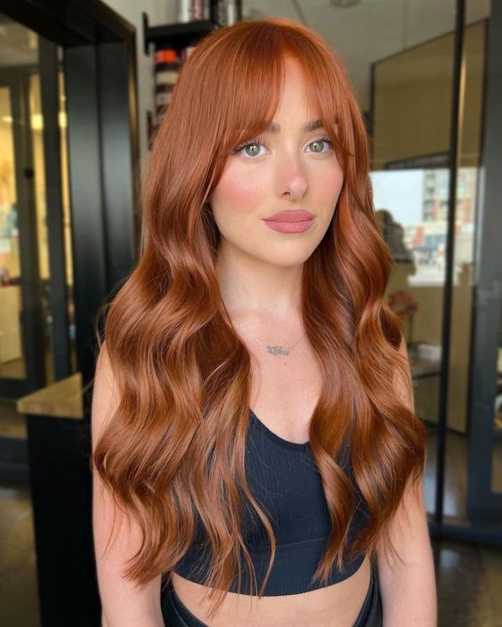 Rich Auburn with Warm Undertones Rich Auburn with Warm Undertones — Winter Hair Colors for Redheads