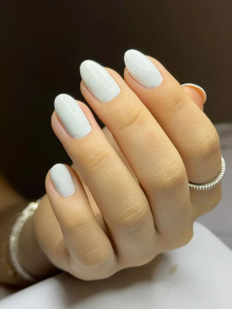 Any Visual Idea Any Visual Idea — Milky White Nails