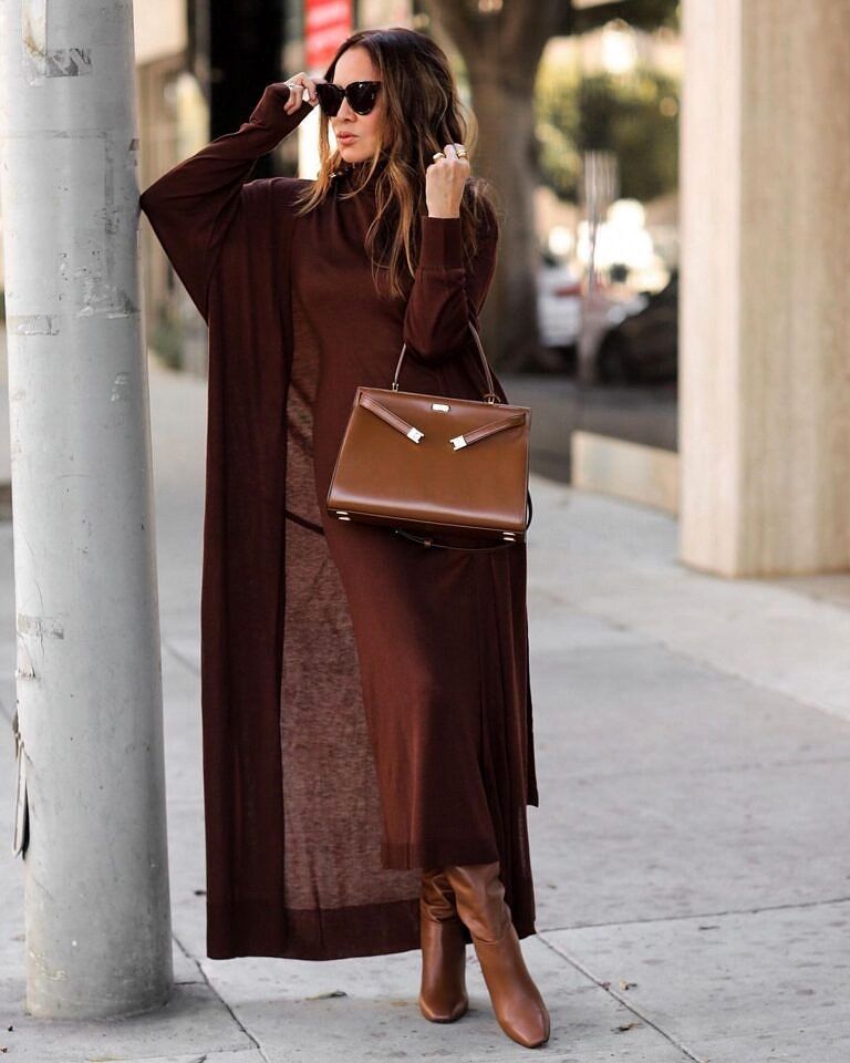 Daytime Event Casual Chic Outfit Idea Daytime Event Casual Chic Outfit Idea — Chocolate Brown Outfits