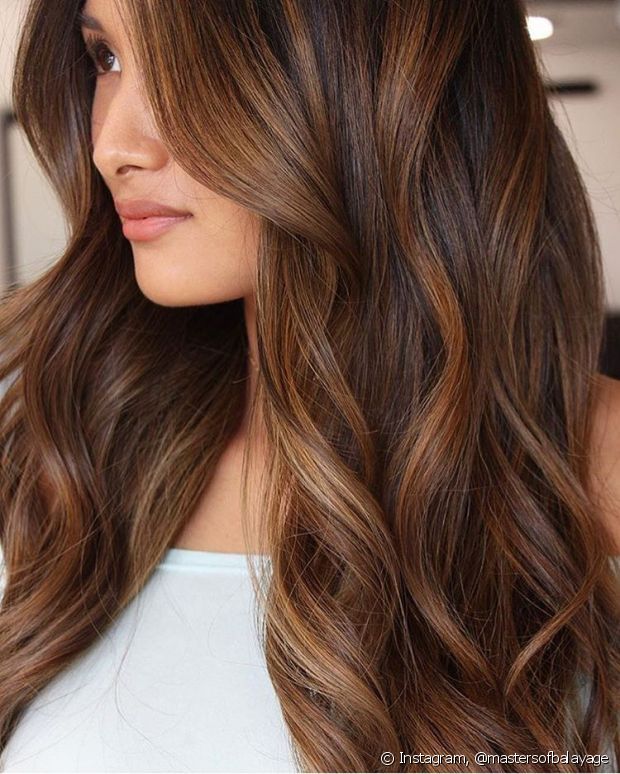 No Bangs Visual Idea No Bangs Visual Idea — Winter Balayage