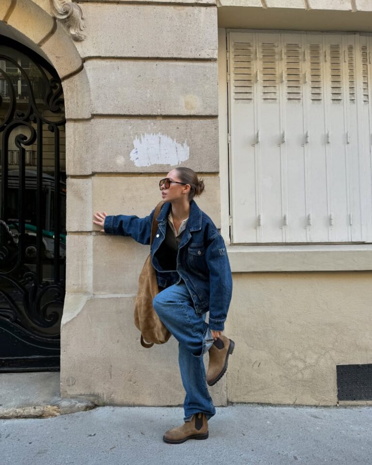 Effortless Denim and Brown Chelsea Boots for Everyday Style Effortless Denim and Brown Chelsea Boots for Everyday Style — Brown Boots Outfits