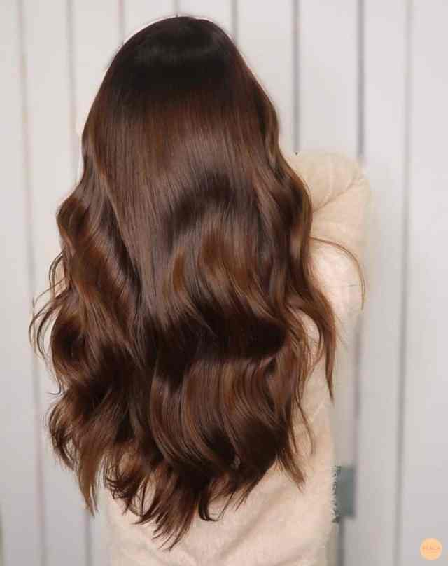 Multi-Dimensional Dark Brown Colour — Dark Chocolate Brown Hair