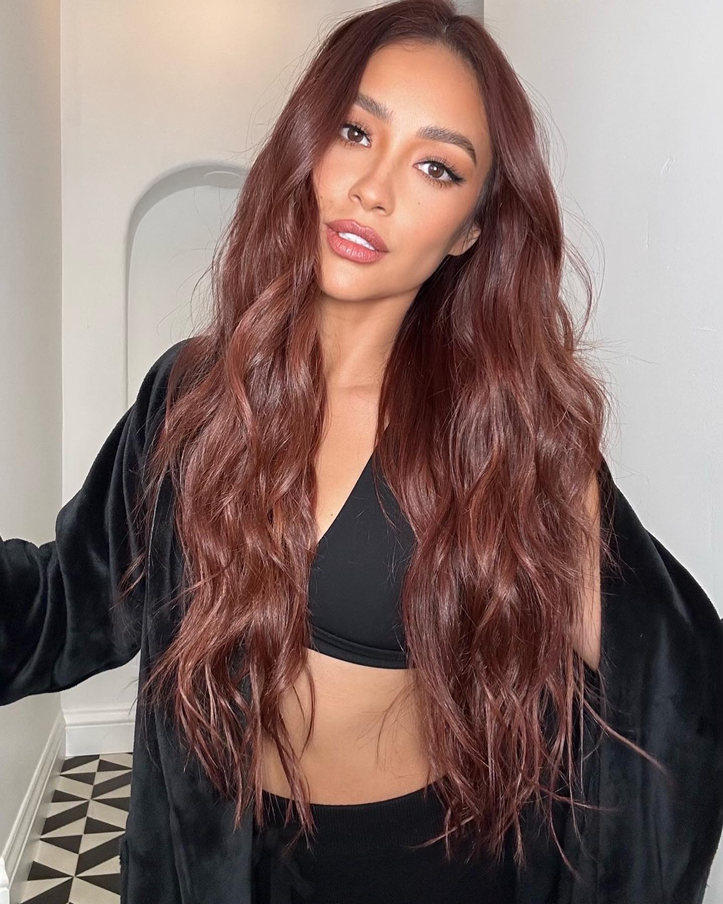 Visual Idea — Cherry Cola Hair Color