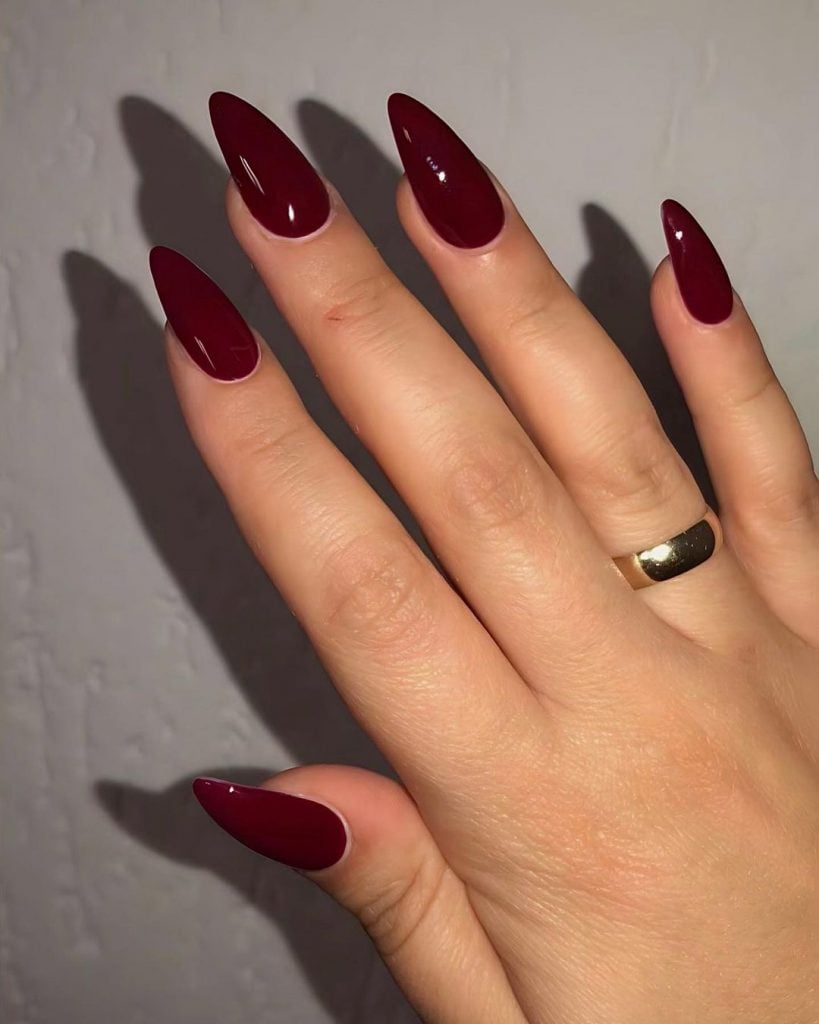 None Visual Idea None Visual Idea — Cherry Red Nails