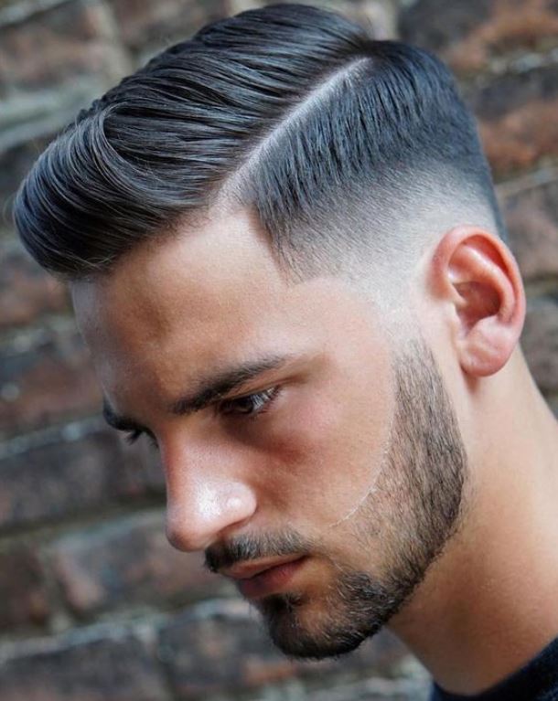 Textured Quiff With Dark Brown Waves Textured Quiff With Dark Brown Waves — Winter Hairstyles for Men