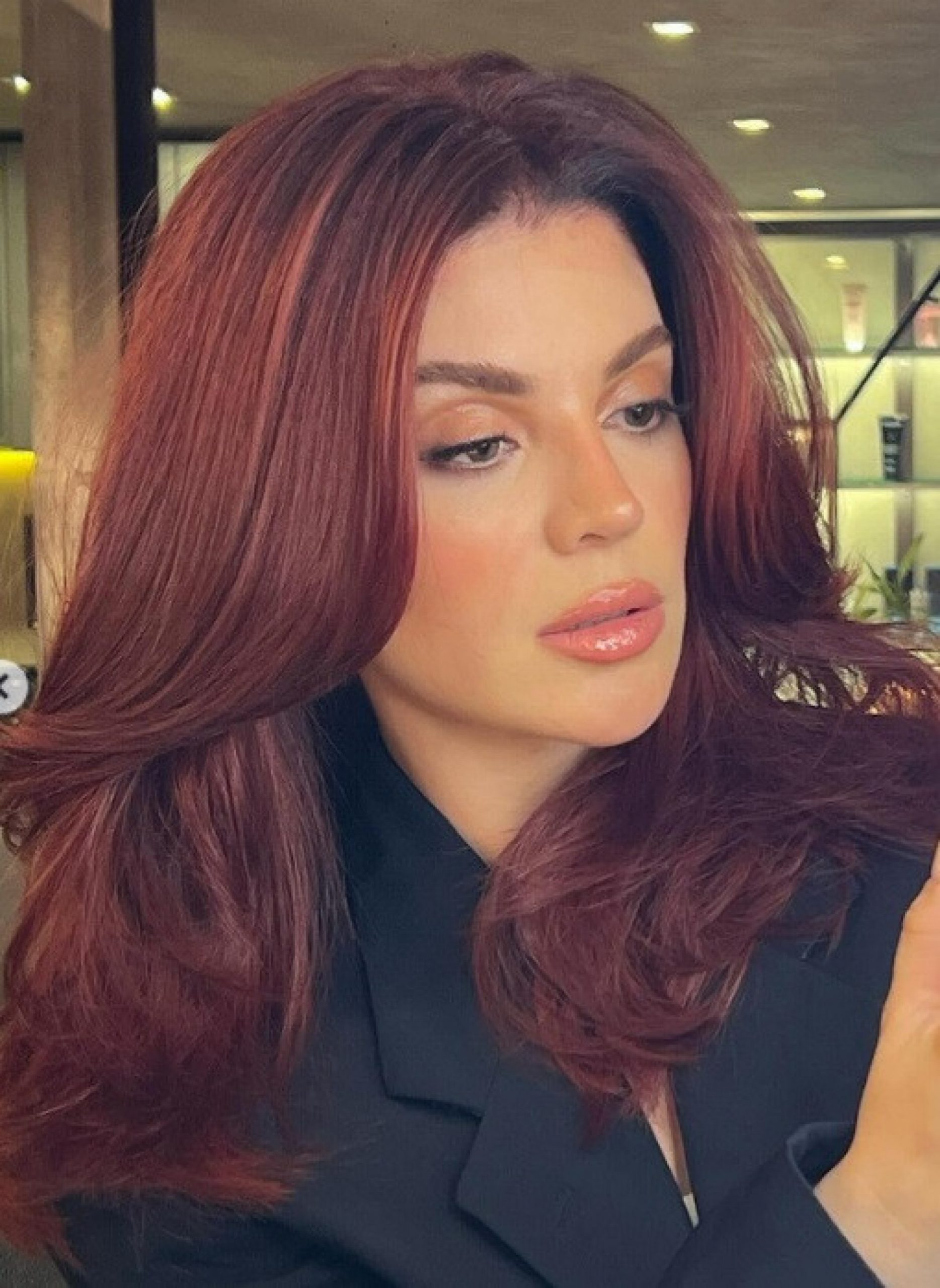 Long Visual Idea — Fall to Winter Hair Colors